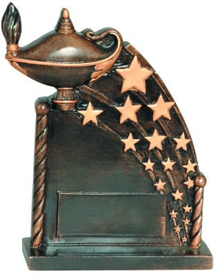 Фигурка литая Лампа мудрости RFT0005 13,5см