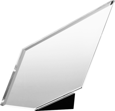 Награда хрустальная C039 22см (30*15) футляр в комплекте   Награда хрустальная C039 22см (30*15) футляр в комплекте