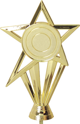 Фигурка пластиковая Звезды 13163/G 16,5см (25/50)