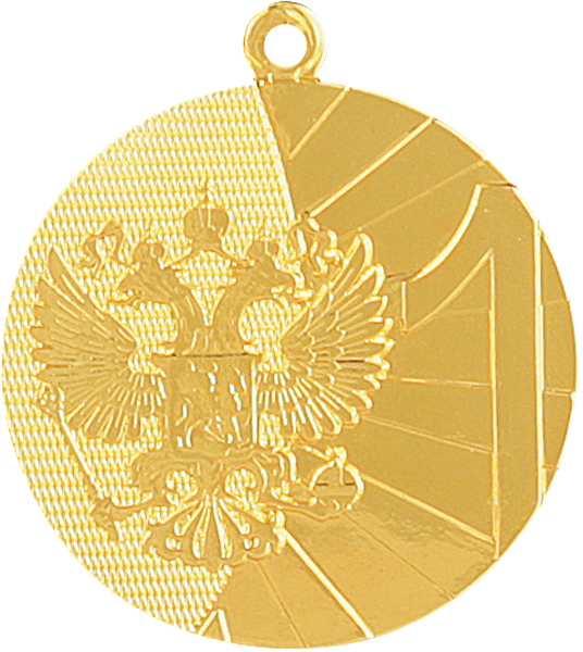 Медаль 1 место MMC8040/G 40 G-2мм 