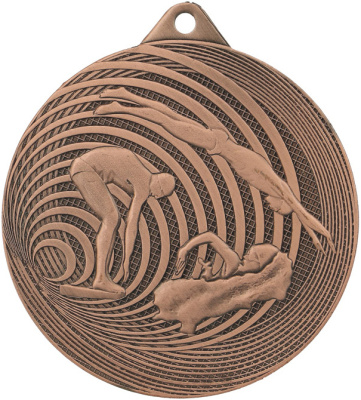 Медаль Плавание MMC3074/B (70) G-2.5мм