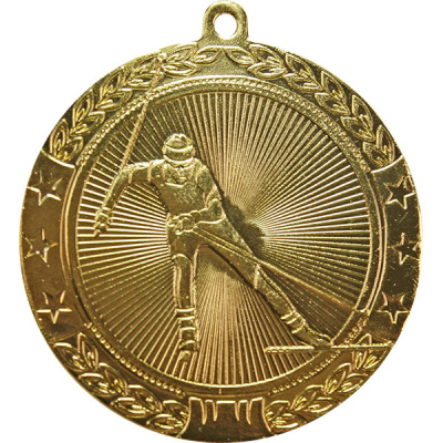 Медаль Лыжи MK185/G (50) s-2мм 