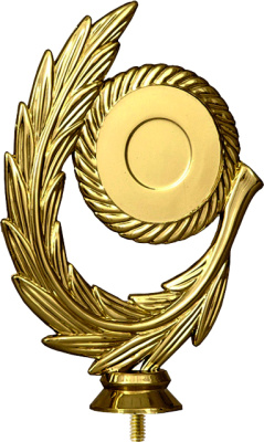 Фигурка пластиковая Венок  F78/G (B230/G) 15см(25/50)