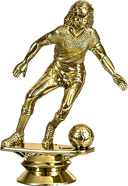 Фигурка пластиковая Футбол ж. 10см F166/G