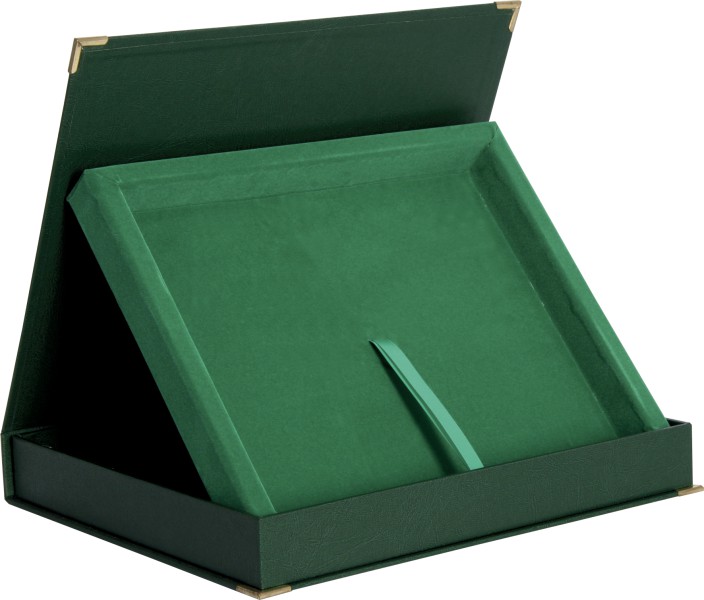 Футляр для деревянных дипломов вн  BTY1608/GN.205х155х25mm  