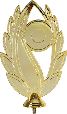 Фигурка пластиковая Венок 19 см RSP114/G