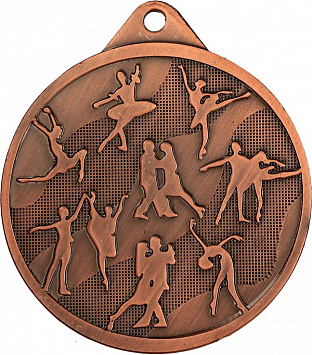 Медаль Танцы MMC35050/B (50) G-2мм