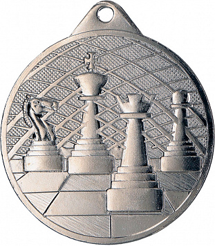 Медаль Шахматы MMC34050/S (50) G-2мм	