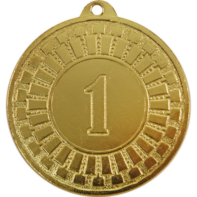 Медаль 1 место MK341/G (50/25) s-1,2мм