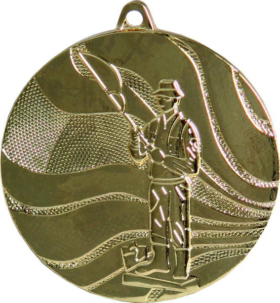 Медаль Рыболов MМС3850/G(50)
