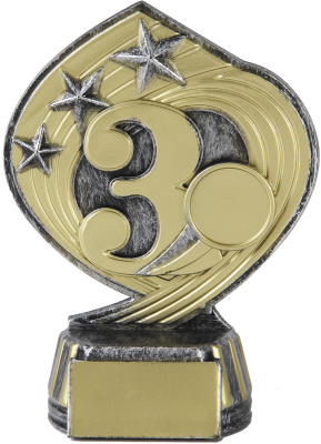 Фигурка пластиковая 3 место B258-3RD 12см (B285-3rd place) 