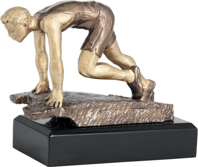 Фигурка литая Бегун RFST2023/BR 13.5см