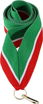 Лента (шир.22 мм) V2-GN/WH/RD Чечня