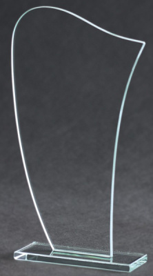 Награда хрустальная (245х140х6) M55