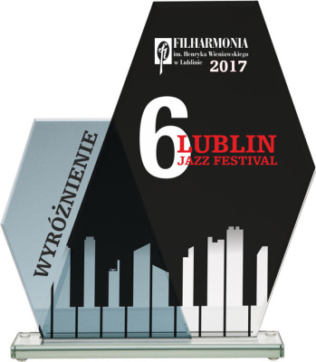 Награда стеклянная (сувенир) GS64-21/FP 21см (6мм)