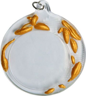 Медаль хрустальная GM2070/G 70(50)