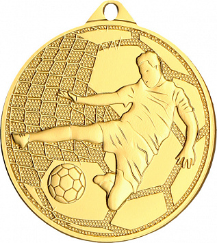 Медаль Футбол MMC4505/G (45) G-1,5мм