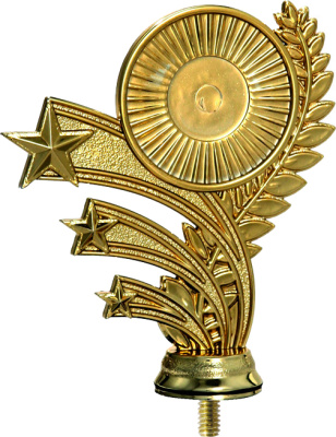 Фигурка пластиковая Венок F218/G 12 см (25/50) (B178/G)