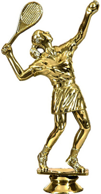 Фигурка пластиковая Теннис большой ж. 17см F61/G