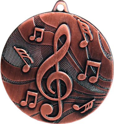 Медаль Музыка (50) MMC3550/B G-2,5мм Медаль Музыка (50) MMC3550/B G-2,5мм