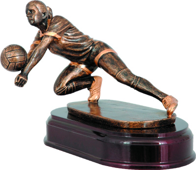 Фигурка литая Волейбол ж. RNY466 15.5см