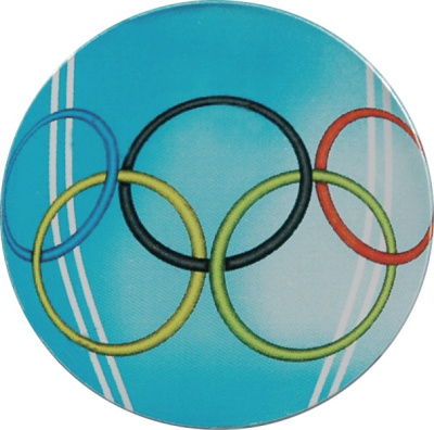 Жетон цветной Олимпиада (д.50) С12