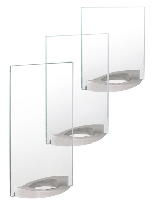 Награда стеклянная арт.5682С (200*135*10мм)