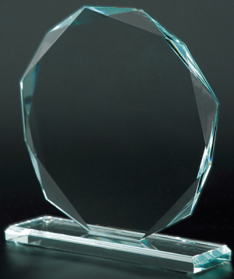 Награда стеклянная (сувенир) 80612/FP (17см)  Награда стеклянная (сувенир) 80612/FP (17см)