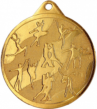 Медаль Танцы MMC35050/G (50) G-2мм