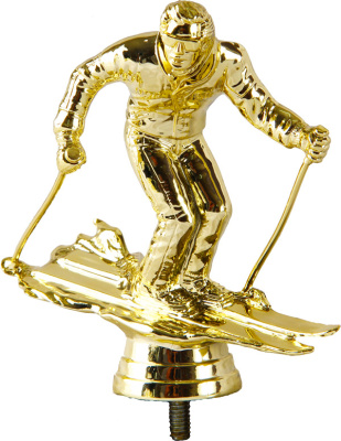 Фигурка пластиковая Лыжи 8647-1 12,1см