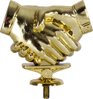 Фигурка пластиковая Рукопожатие 8,6 см RSP425/G